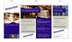 warehouse services brochure front inside back single fold